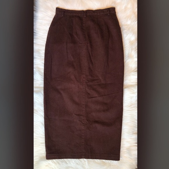 Vintage 80's Pasta Button Up Skirt - Picture 3 of 8